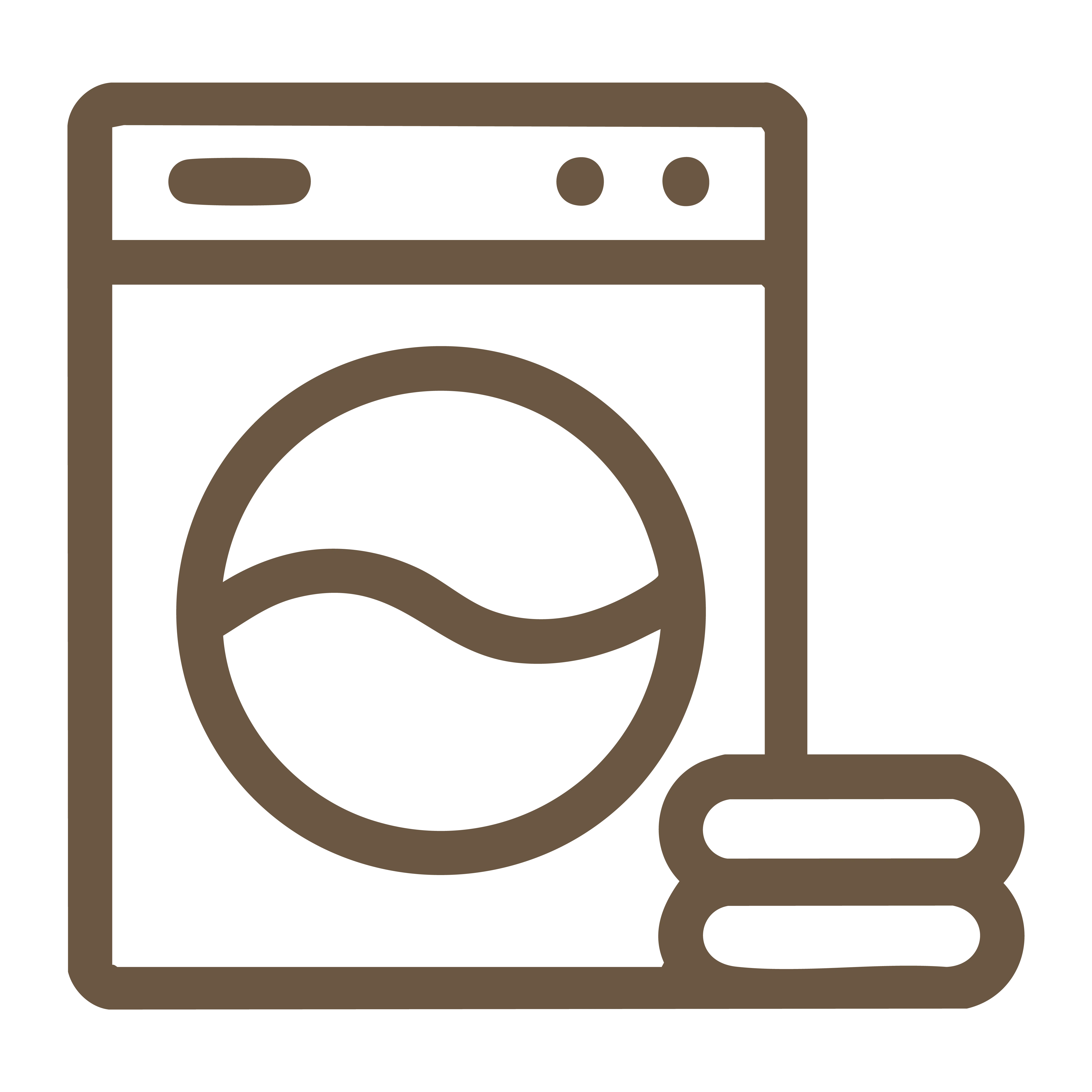 غرفة غسيل مجهزة